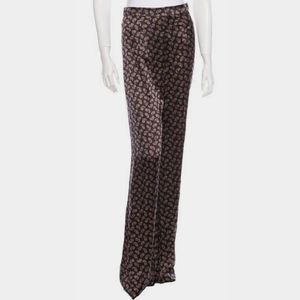 Vena Cava Silk High-waisted Pants